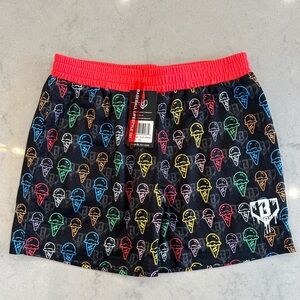 Baseball Lifestyle 101 Neon Ice Cream Shorts Youth XL/NWT.